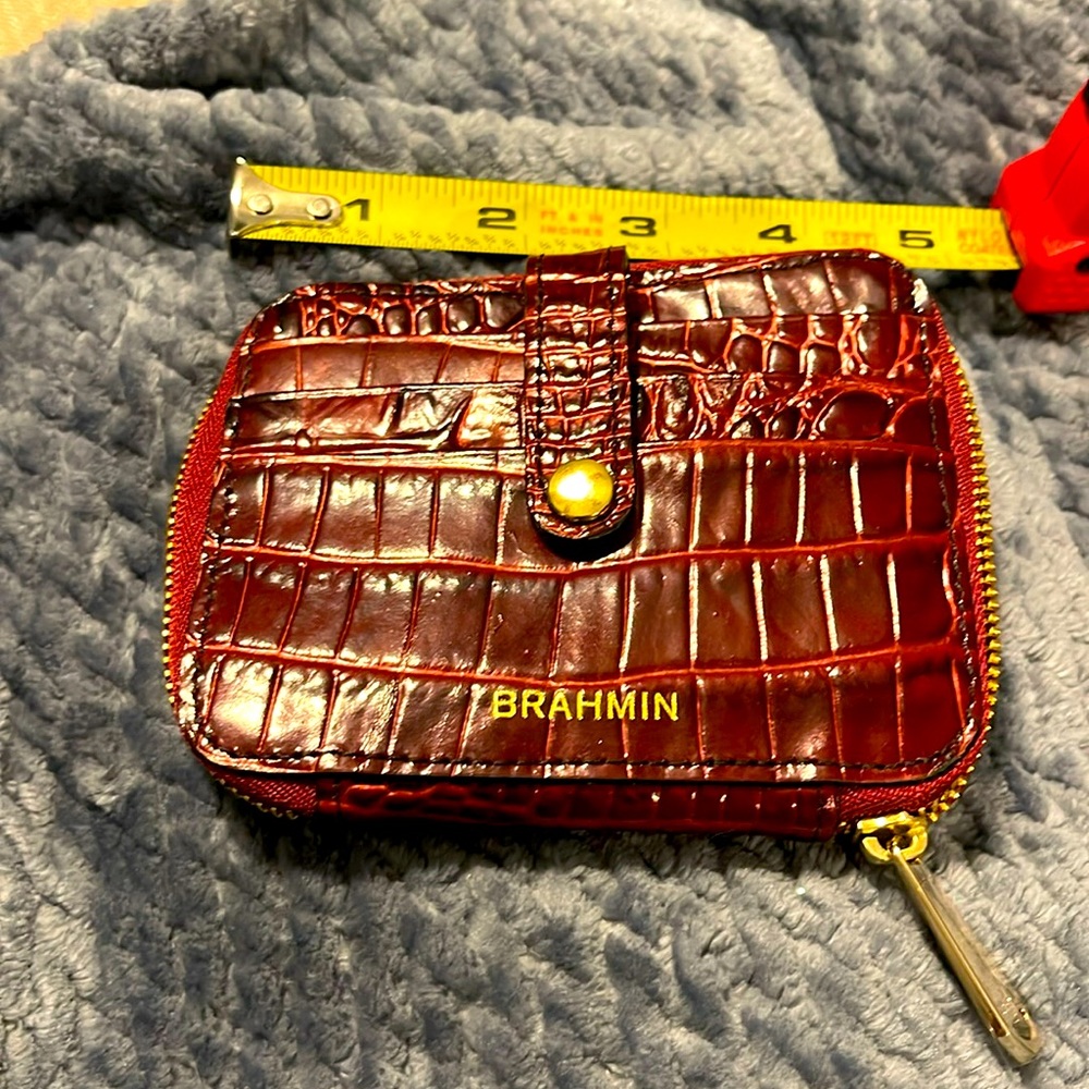Brahmin zip wallet